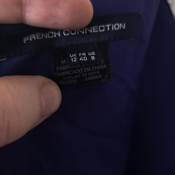 French Connection Leana Lace Flared Dress – 8 - Picture 12 of 15